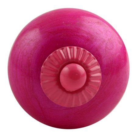 Neon Pink Ceramic Knob Pink Fitting